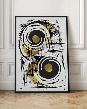 ABSTRACT ART Hypnotizing Poster