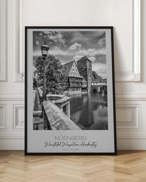 In focus: NUREMBERG Weinstadel, Water Tower, Hangman’s Bridge Poster