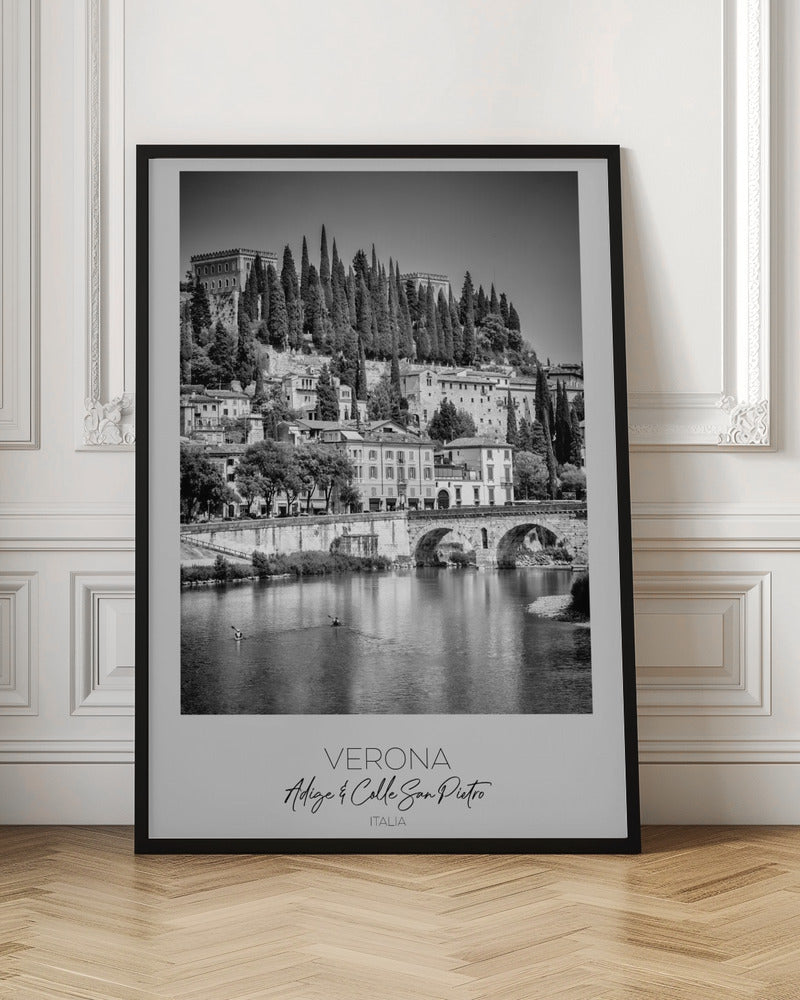 In focus: VERONA Adige and San Pietro Hill Poster