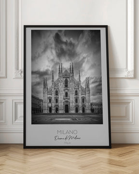 In focus: MILAN Cathedral Santa Maria Nascente Poster