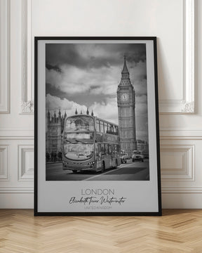 In focus: LONDON Westminster Poster