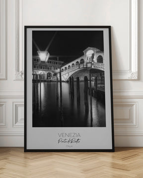 In focus: VENICE Rialto Bridge Poster