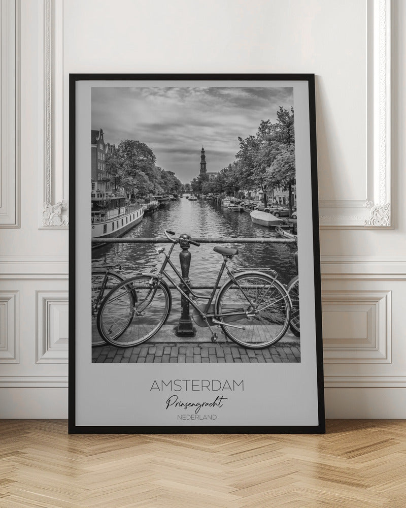 In focus: AMSTERDAM Prinsengracht Poster