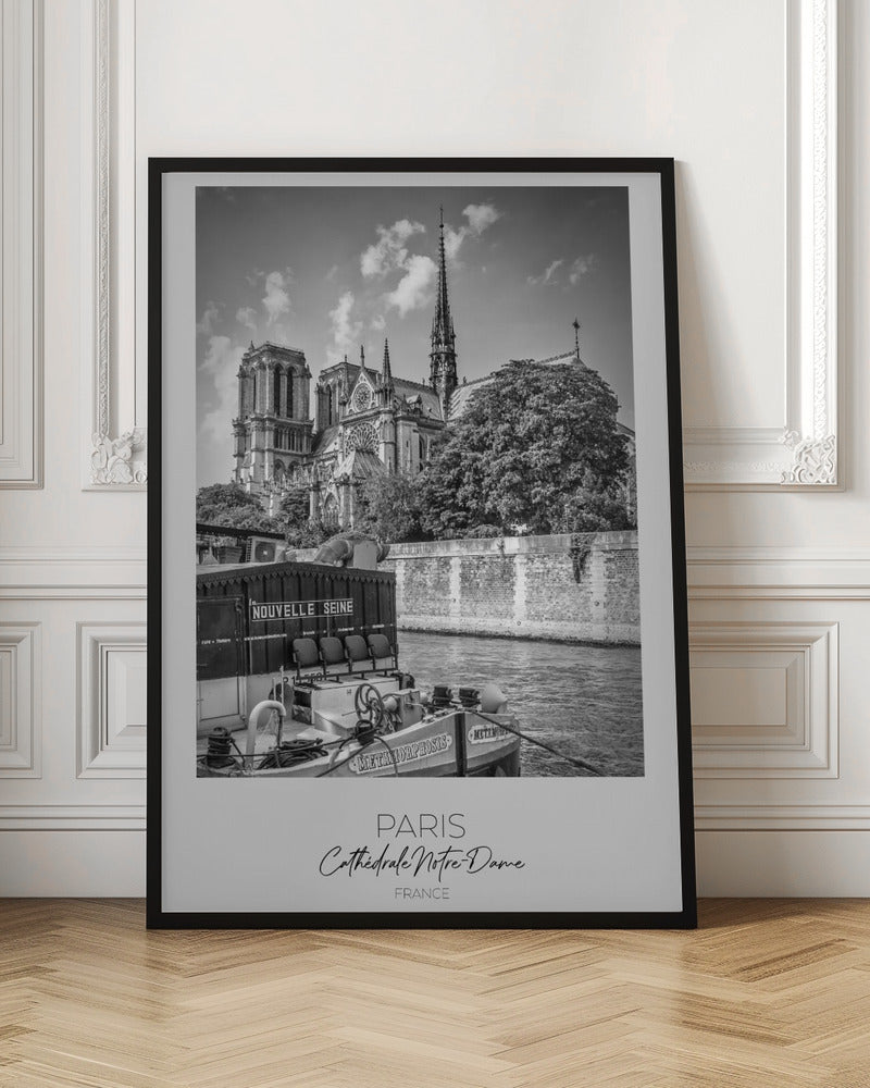 In focus: PARIS Cathedral Notre-Dame Poster