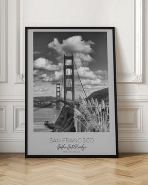 In focus: SAN FRANCISCO Golden Gate Bridge Poster