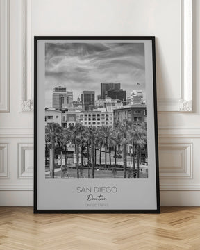 In focus: SAN DIEGO Downtown Poster