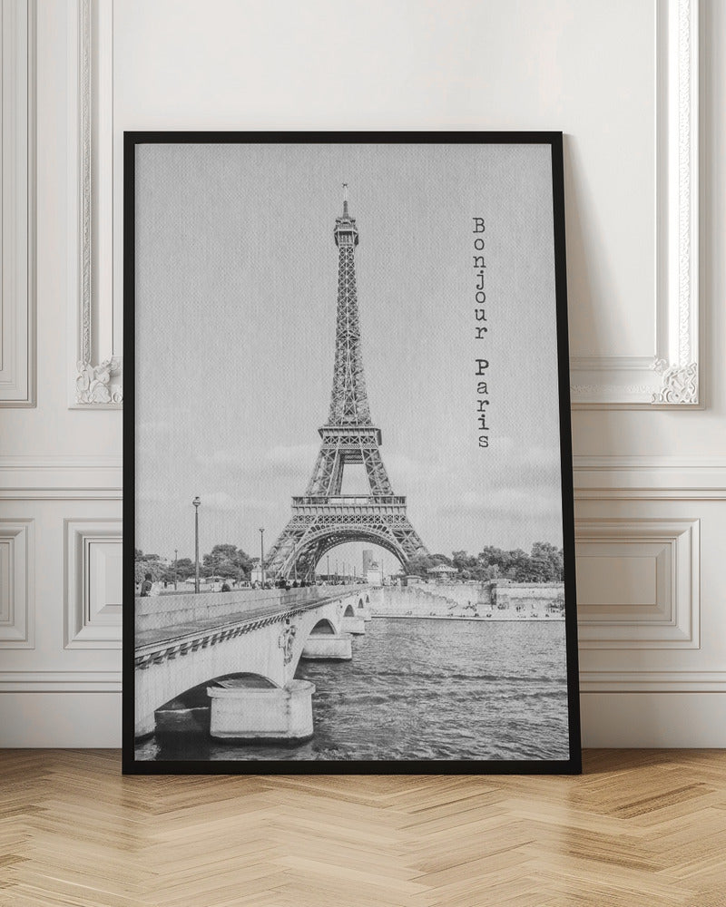 Bonjour Paris Poster