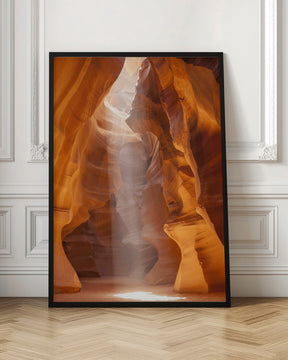 ANTELOPE CANYON Unique Lightbeam Poster