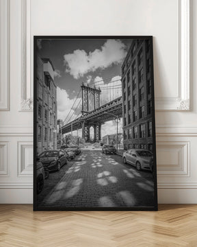 NEW YORK CITY Manhattan Bridge Poster