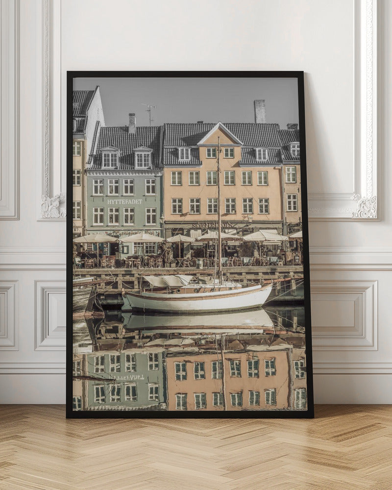 COPENHAGEN VINTAGE Quiet Nyhavn Poster