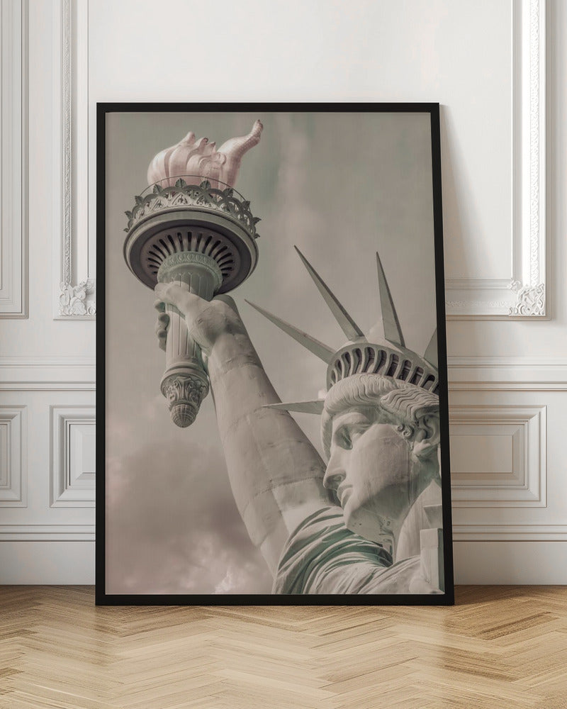 NEW YORK CITY Statue of Liberty | urban vintage style Poster