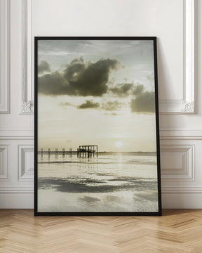 Vintage Bokeelia Sunset Poster