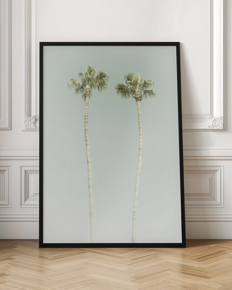 Minimalist Palm Trees Poster