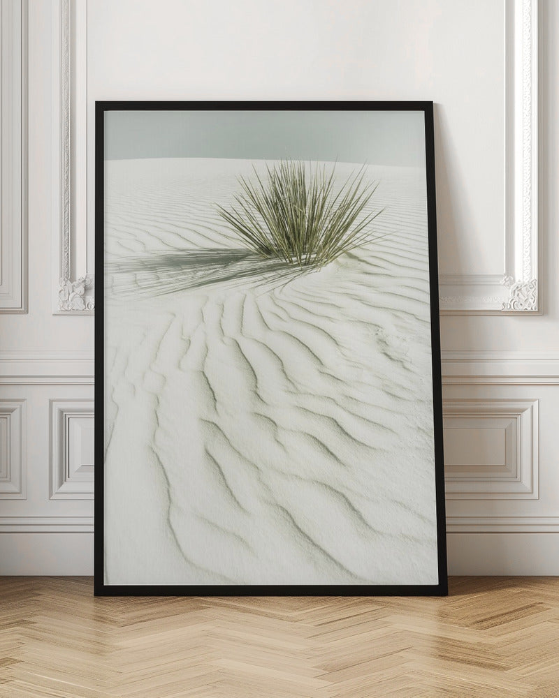 WHITE SANDS Idyllic vintage scenery Poster