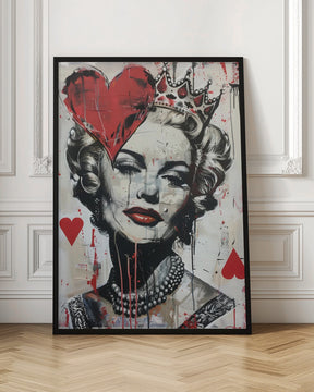 Queen of Hearts Poster