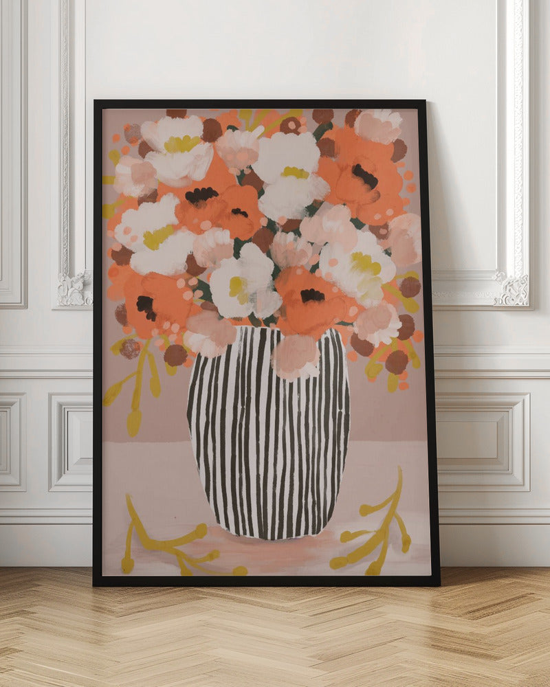 Pastel flowe rimpression no 10 Poster