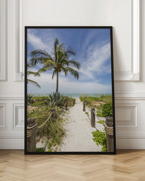 Path to the beach Poster