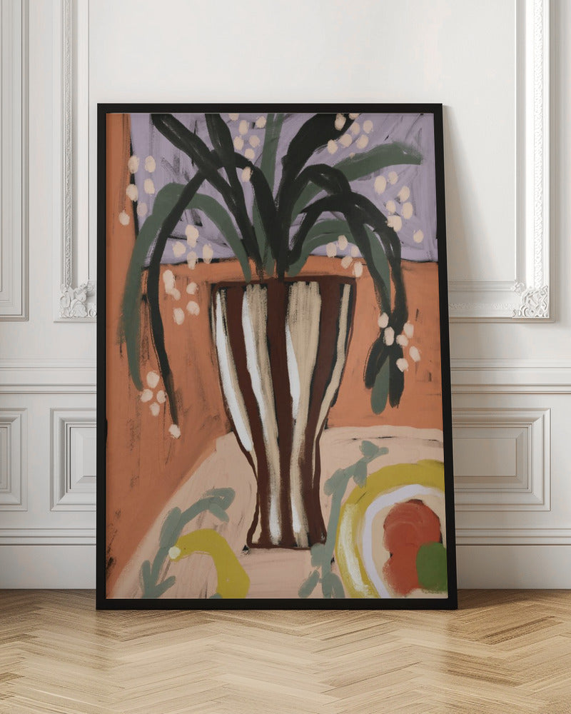 Floral still life no 3 Poster