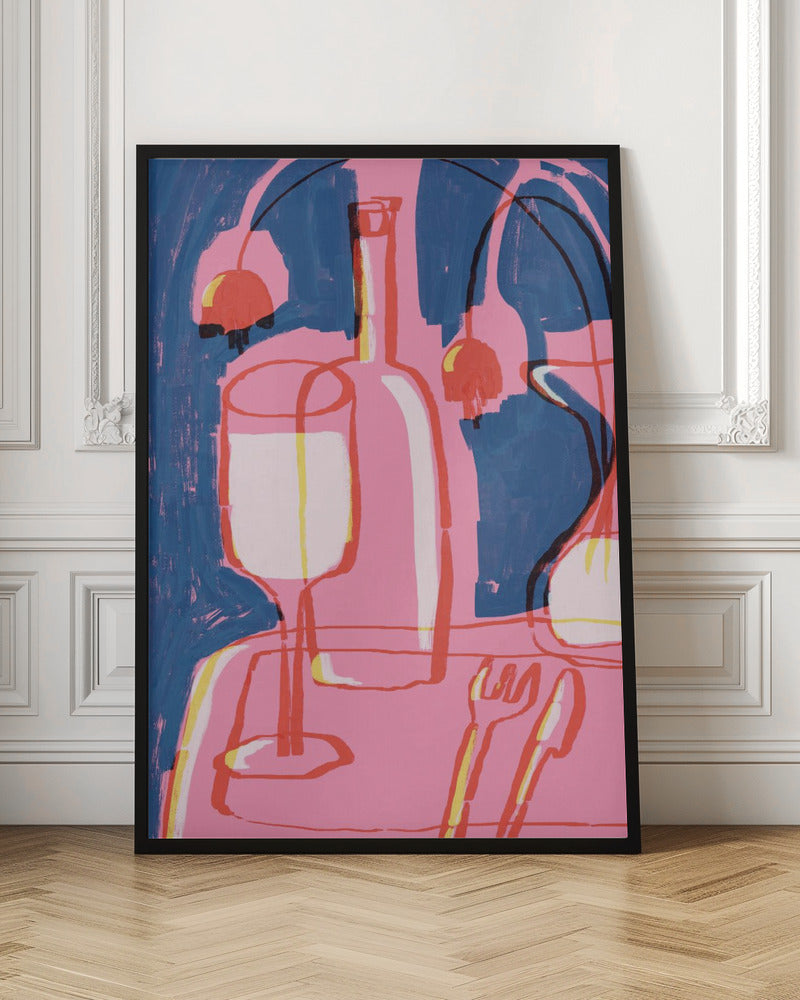 Neon Still Life No 4 Poster