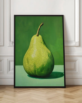 Green Pear Poster