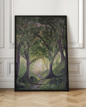 The forest path Poster