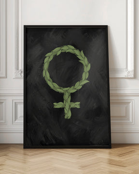 Feminism Black Poster