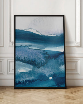 Stormy sea Poster