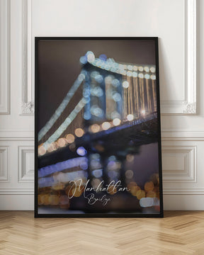 Manhattan Bridge Poster