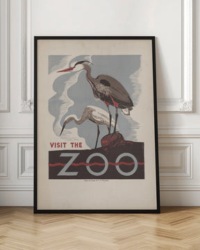 Visit the Zoo Poster