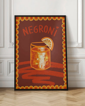 Cocktail Negroni Poster