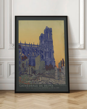 Cathédrale de Reims Poster