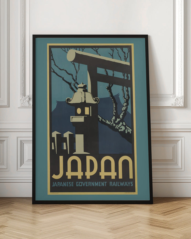 Japan - Japanese Government Railways Poster