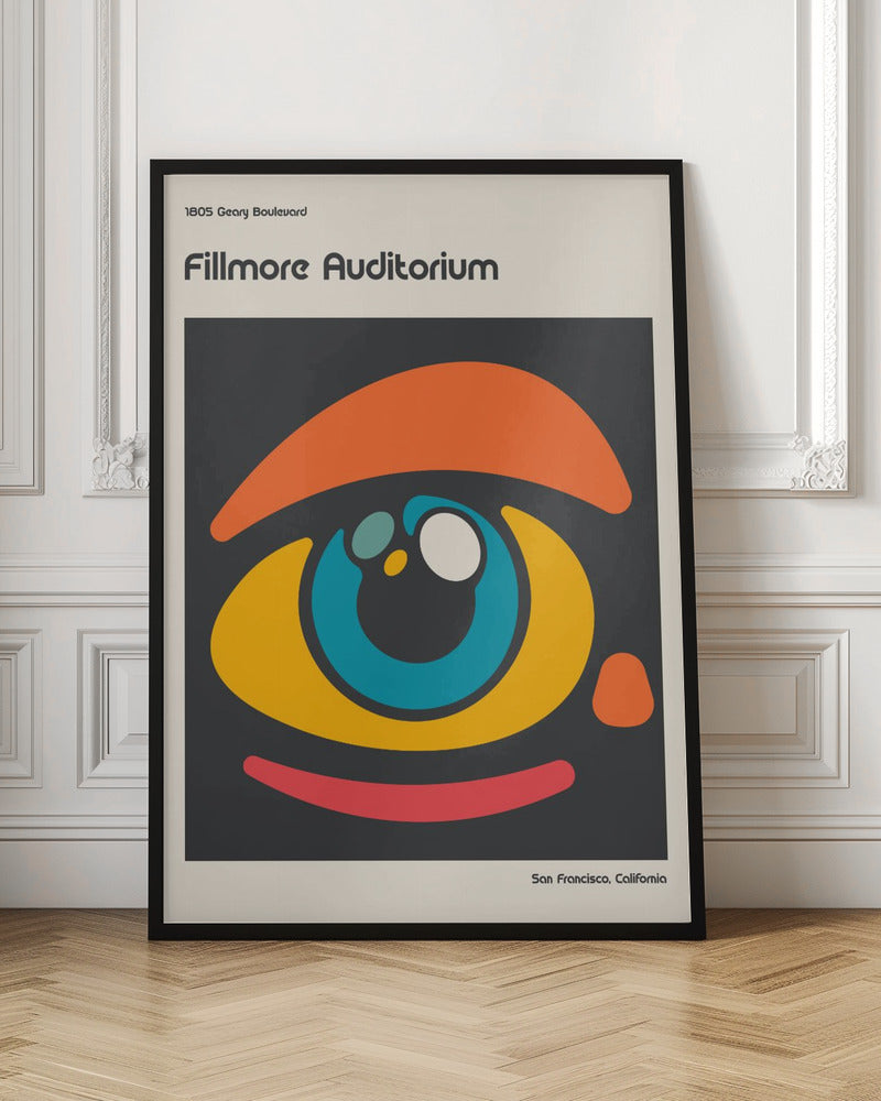 Fillmore Abstract Poster Poster