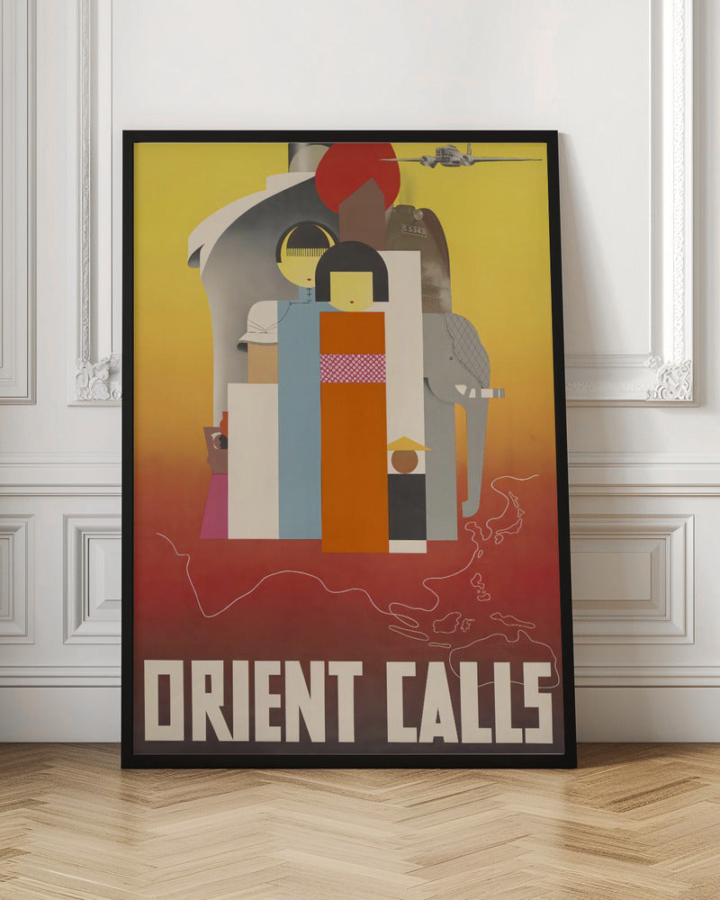 Orient Calls Poster