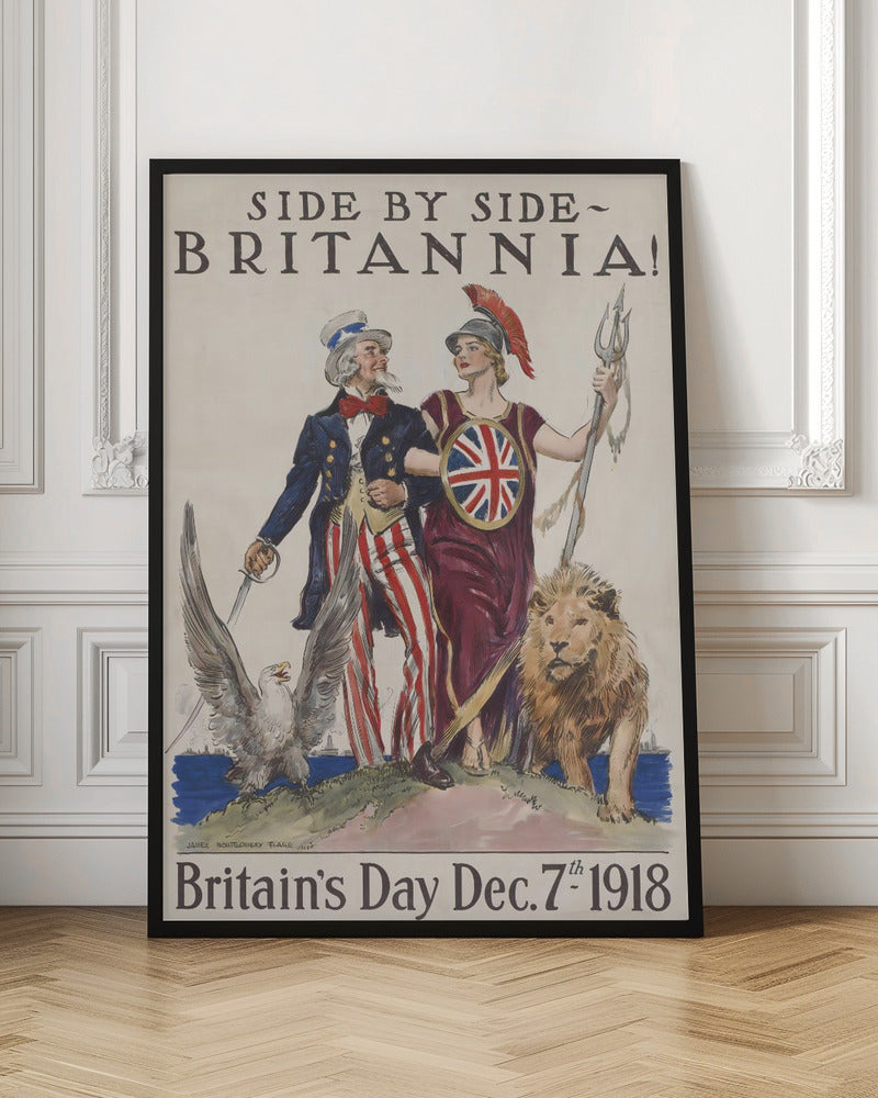 Side By Side Britannia Poster