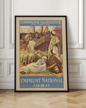 Compagnie Algérienne Poster