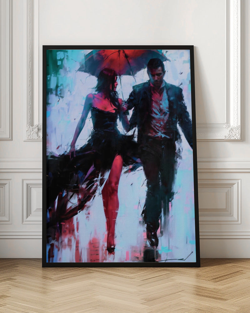 Walking In the Rain Poster