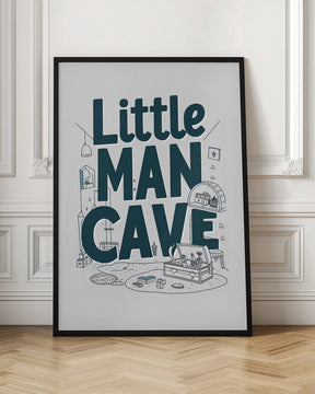 Little Man Cave Poster