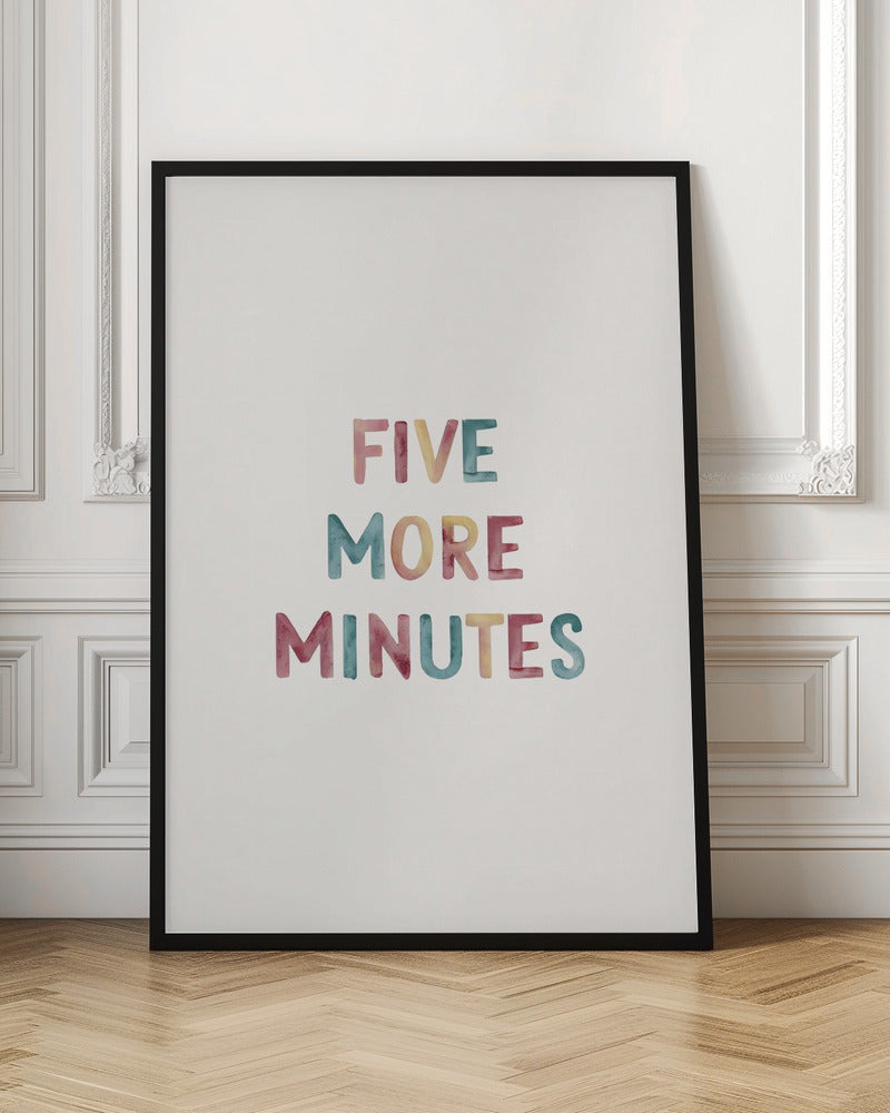 Five More Minutes Poster