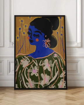 The Blue Woman Poster