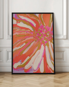 Abstract flower detail Poster