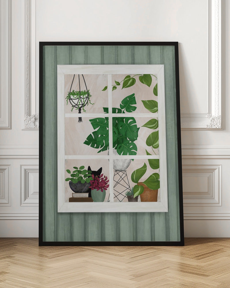 Plant window Poster