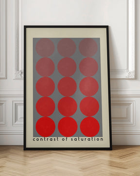 Contrast of saturation Poster