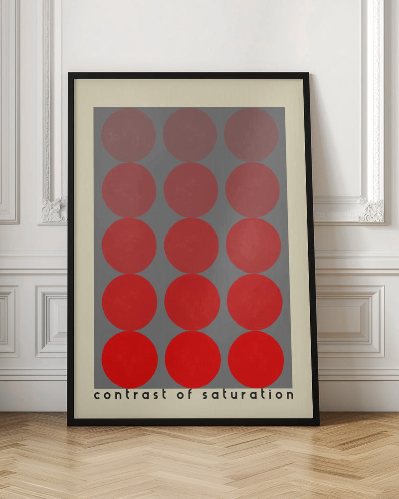 Contrast of saturation Poster