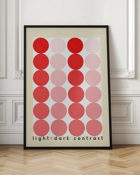 Light-dark contrast Poster