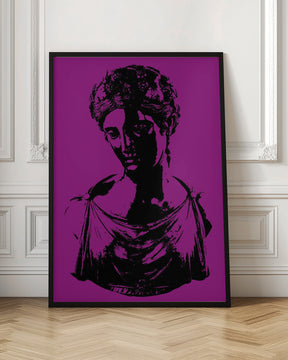 Bust of Ariadne Poster