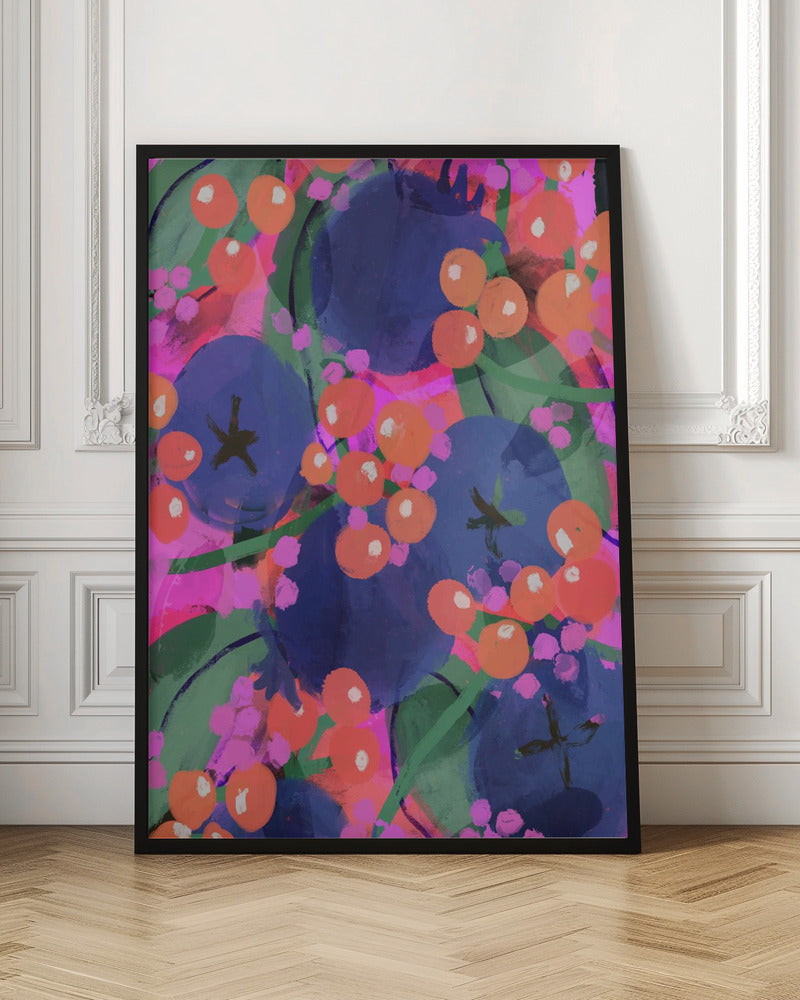 Summer berries Poster