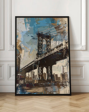 Manhattan Bridge - New York Poster