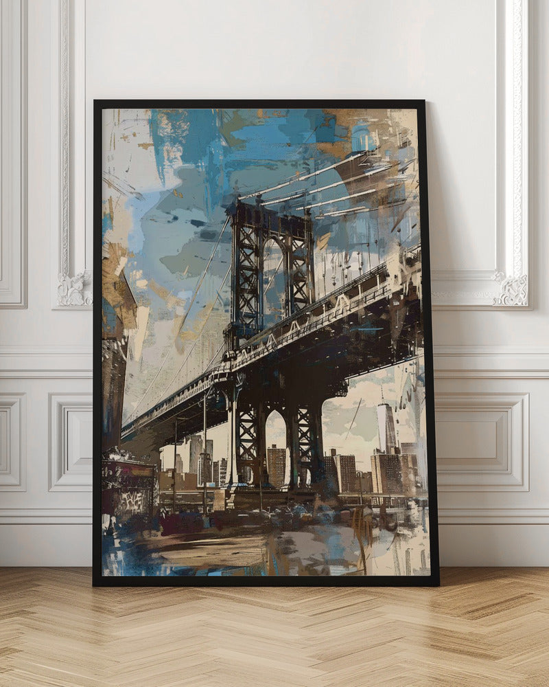 Manhattan Bridge - New York Poster