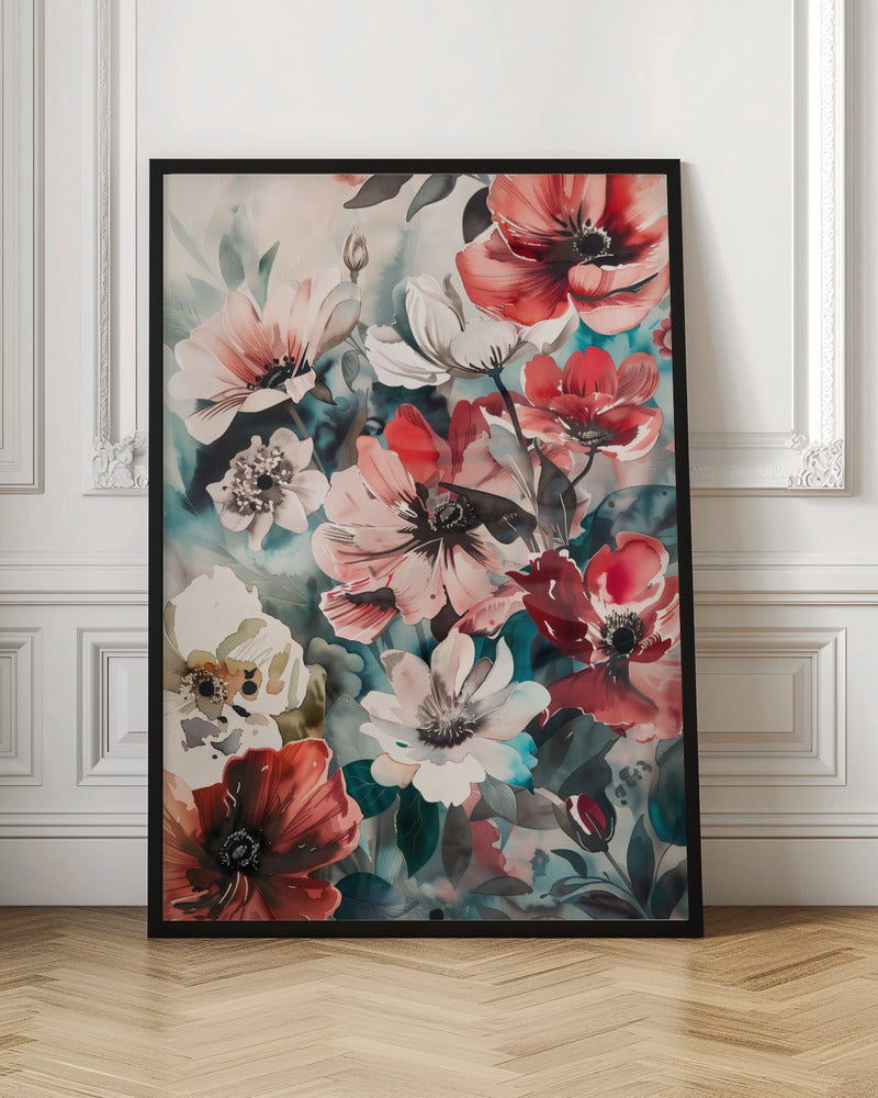 Watercolor Floral No. 11 Poster